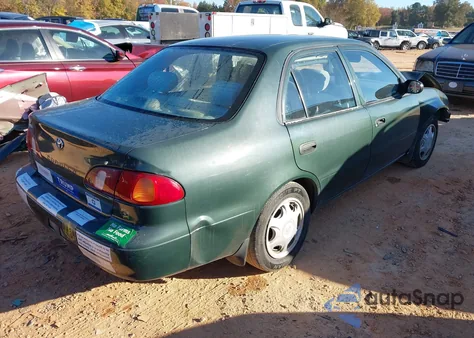 2000 Toyota Corolla Ve из США, поврежденный, VIN 2T1BR12E7YC361109